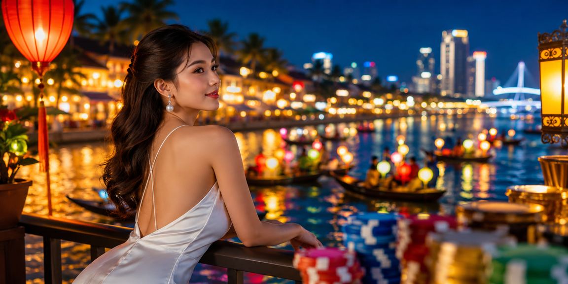 Cảnh hỗ trợ khách hàng thân thiện tại sự kiện giải trí Sài Gòn